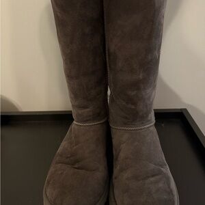 UGG Gray Winter Rain Boots